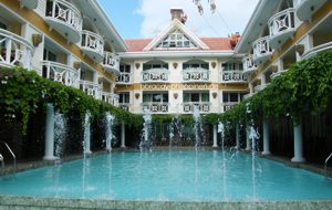 Hotel am White Beach auf Boracay