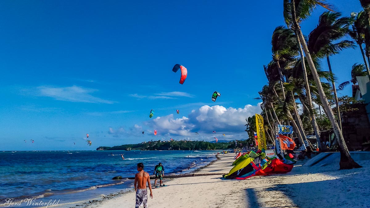 Bulabog Beach Boracay | Kite Surfen
