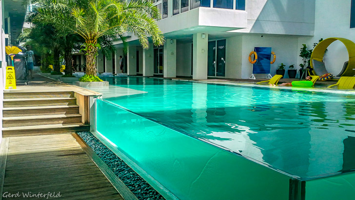 Hotel Pool auf Boracay